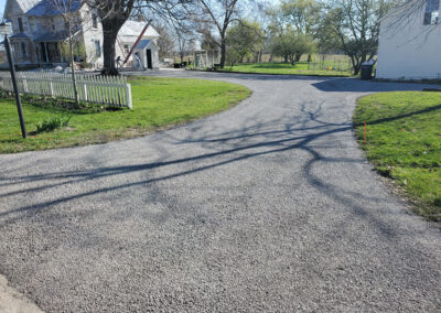 Chip Seal paving is an affordable alternative to asphalt.