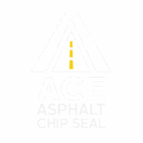 ace asphalt chip seal logo white